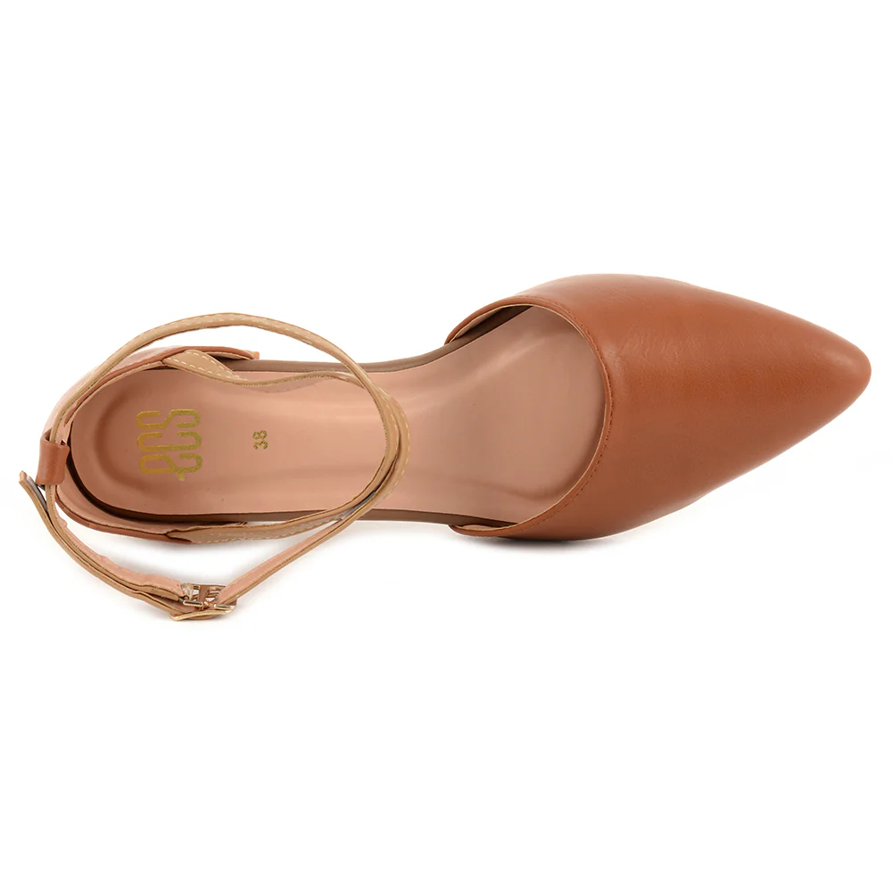 Glazed Court Shoes - Image 3