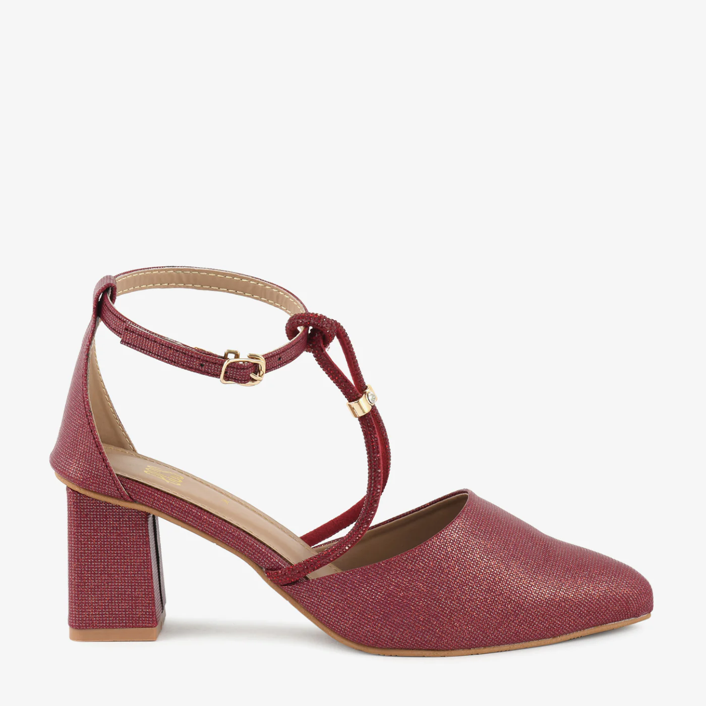 Tressia T-Strap Coat Heel - Image 11