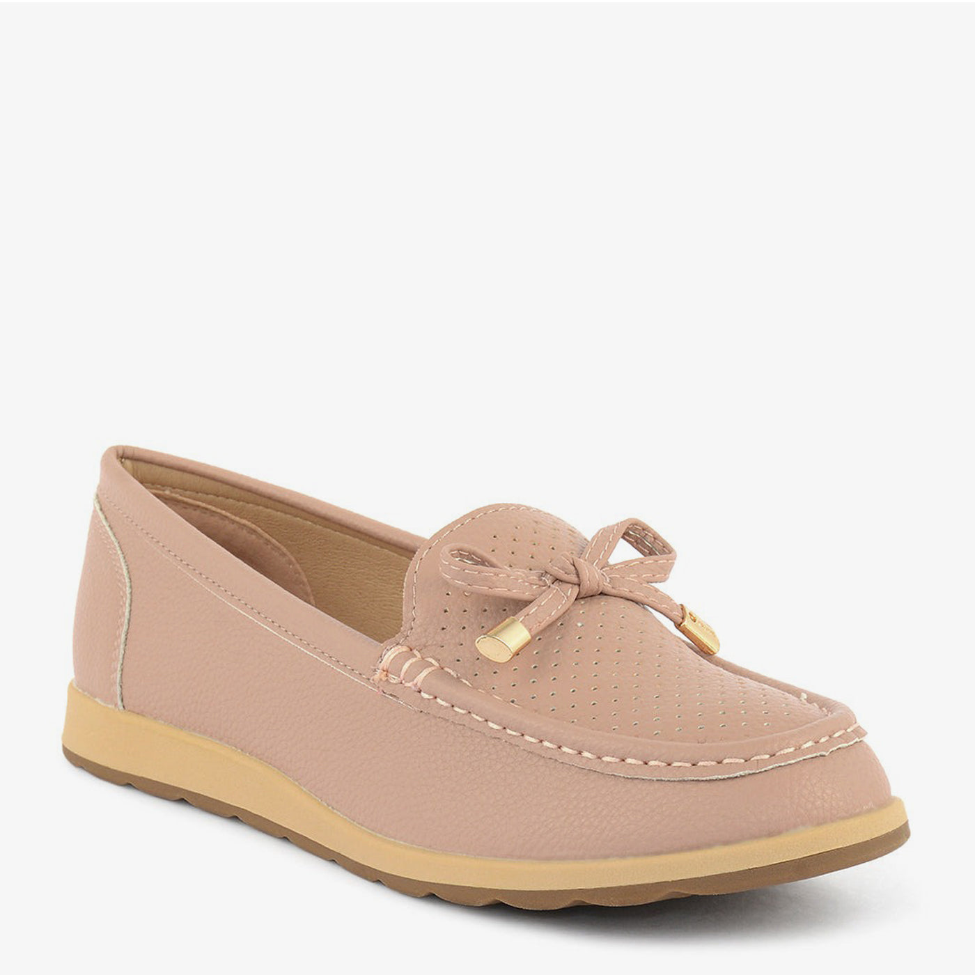 Velvet Tie Moccasins