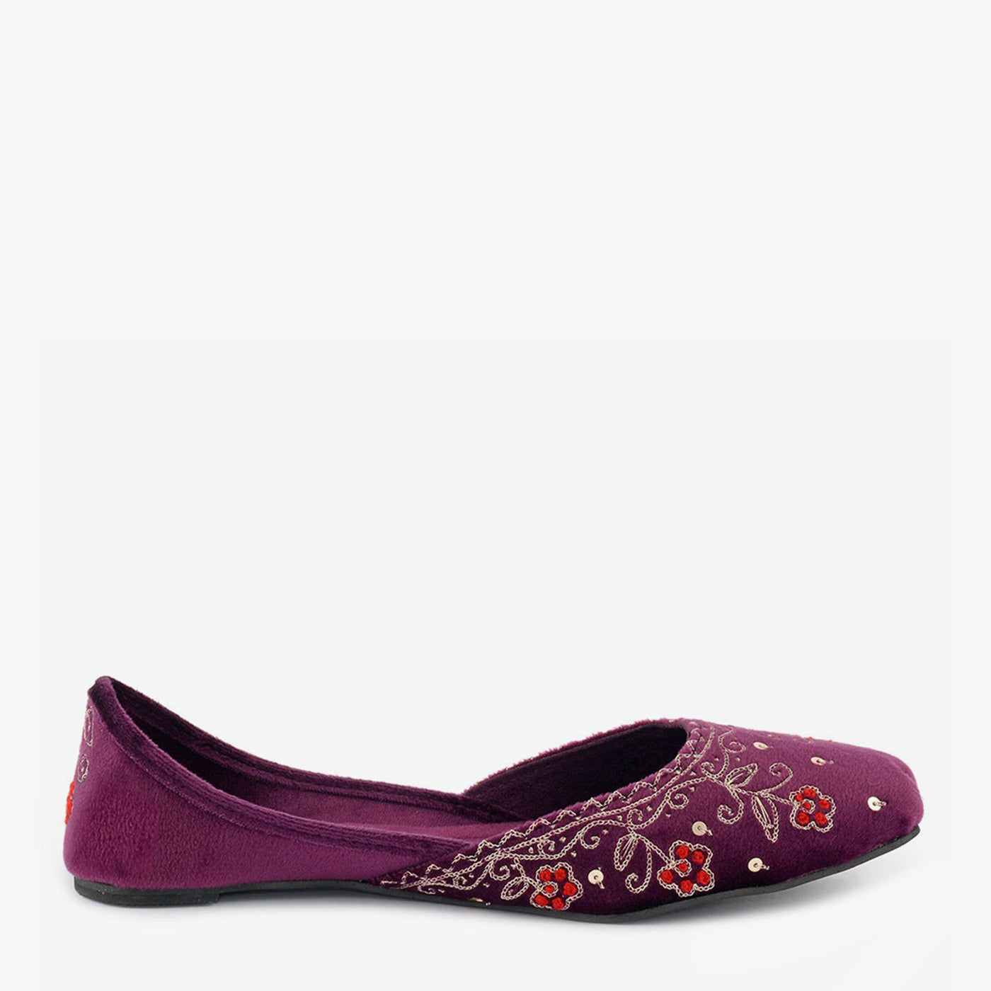 Silky Velvet Khussa - Image 2