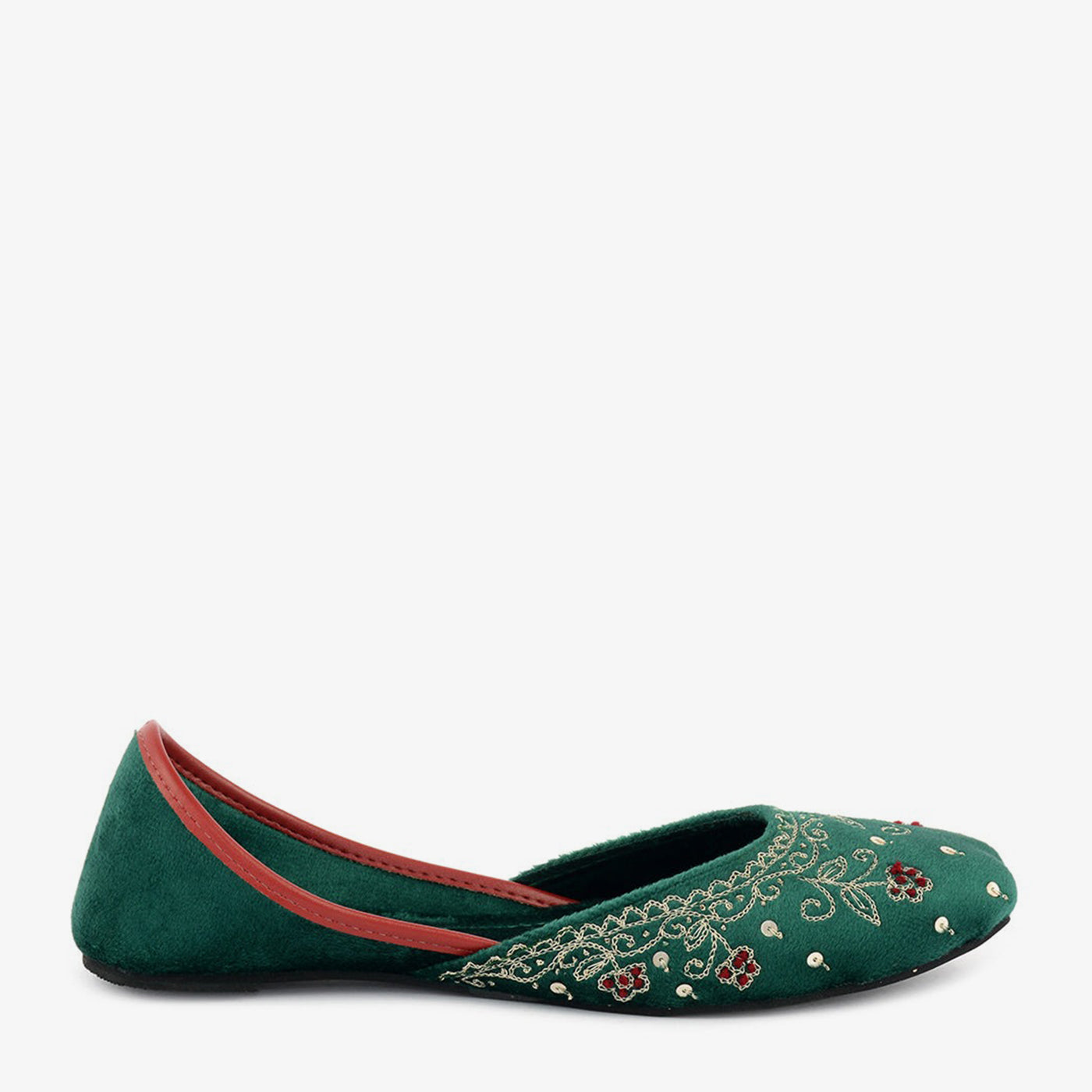 Silky Velvet Khussa - Image 6