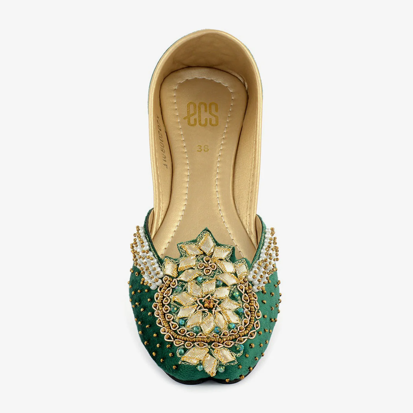 Silky Embroided Khussa - Image 12