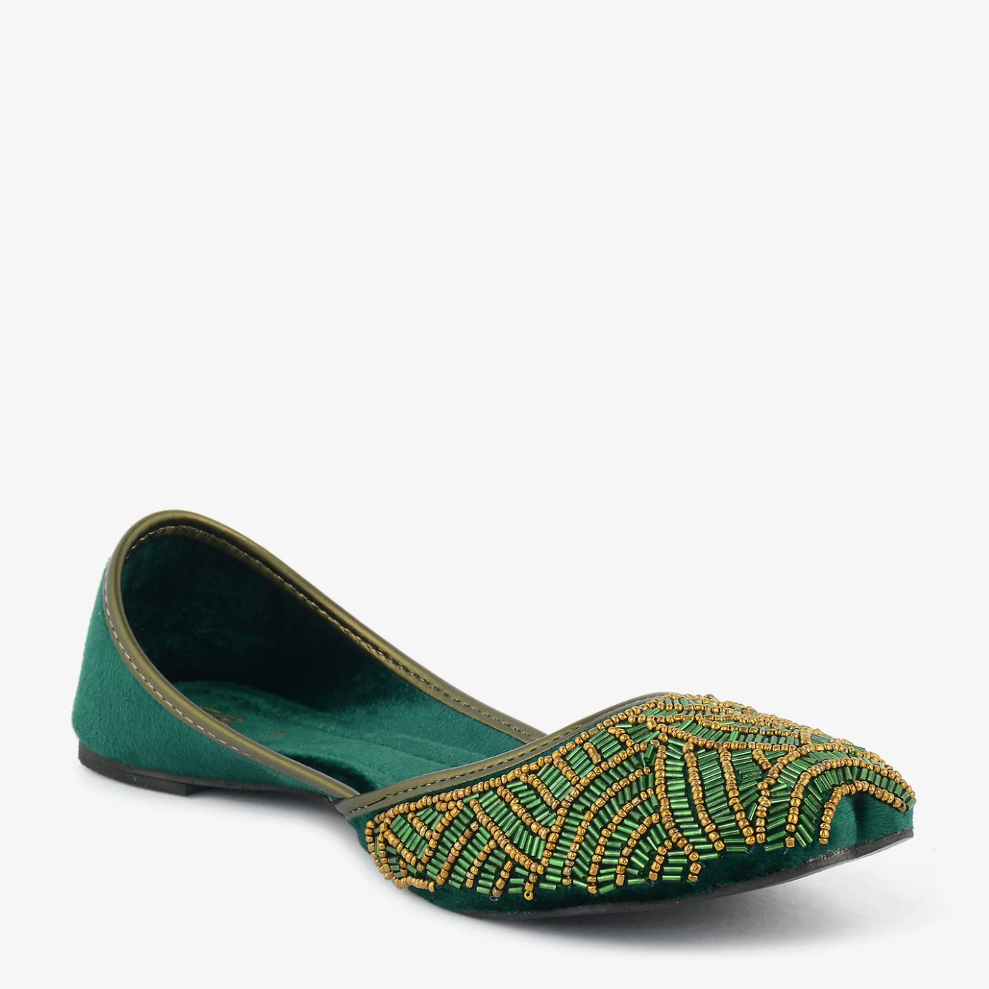 Emerald Beauty Khussas