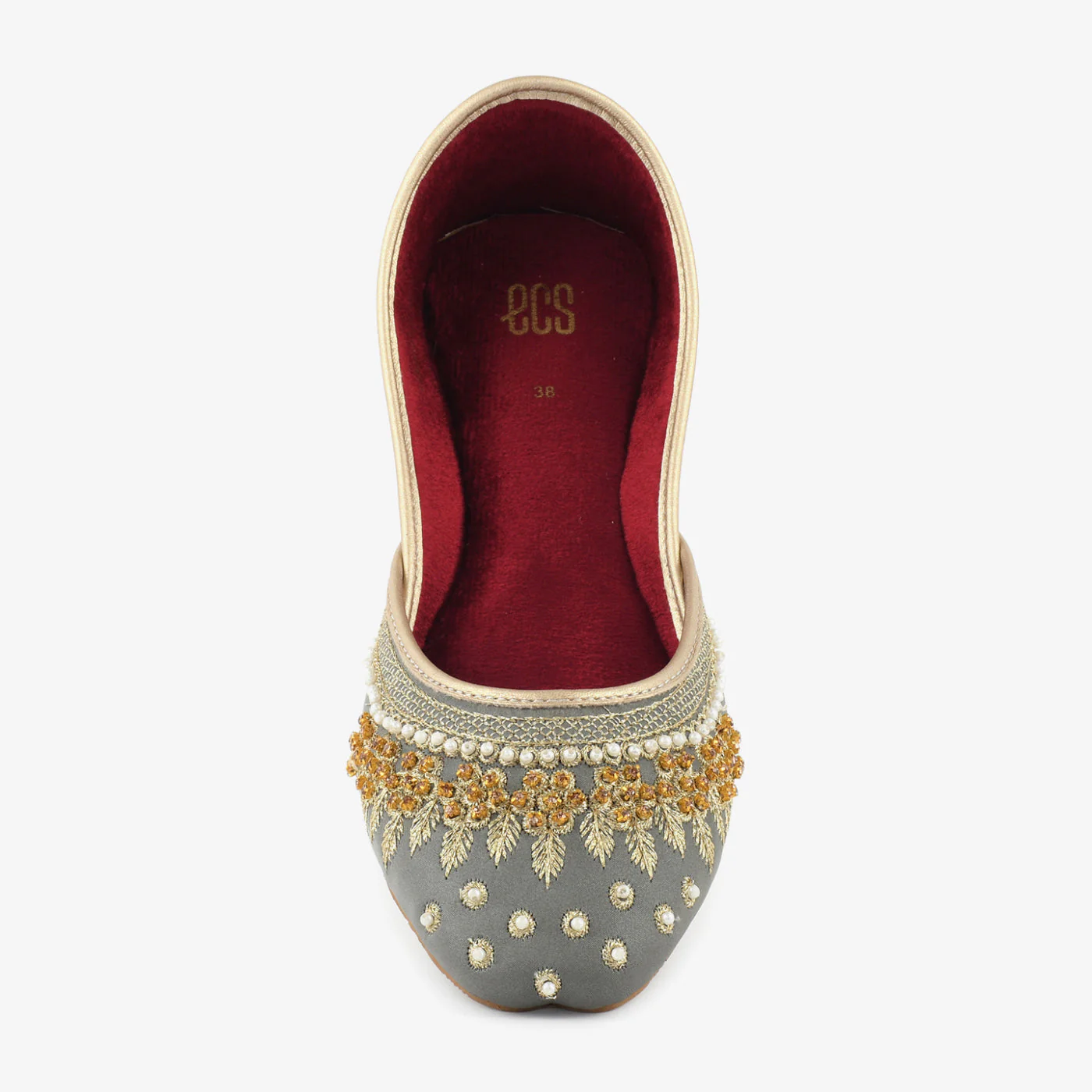 Rachel Embroidered Khussa - Image 14