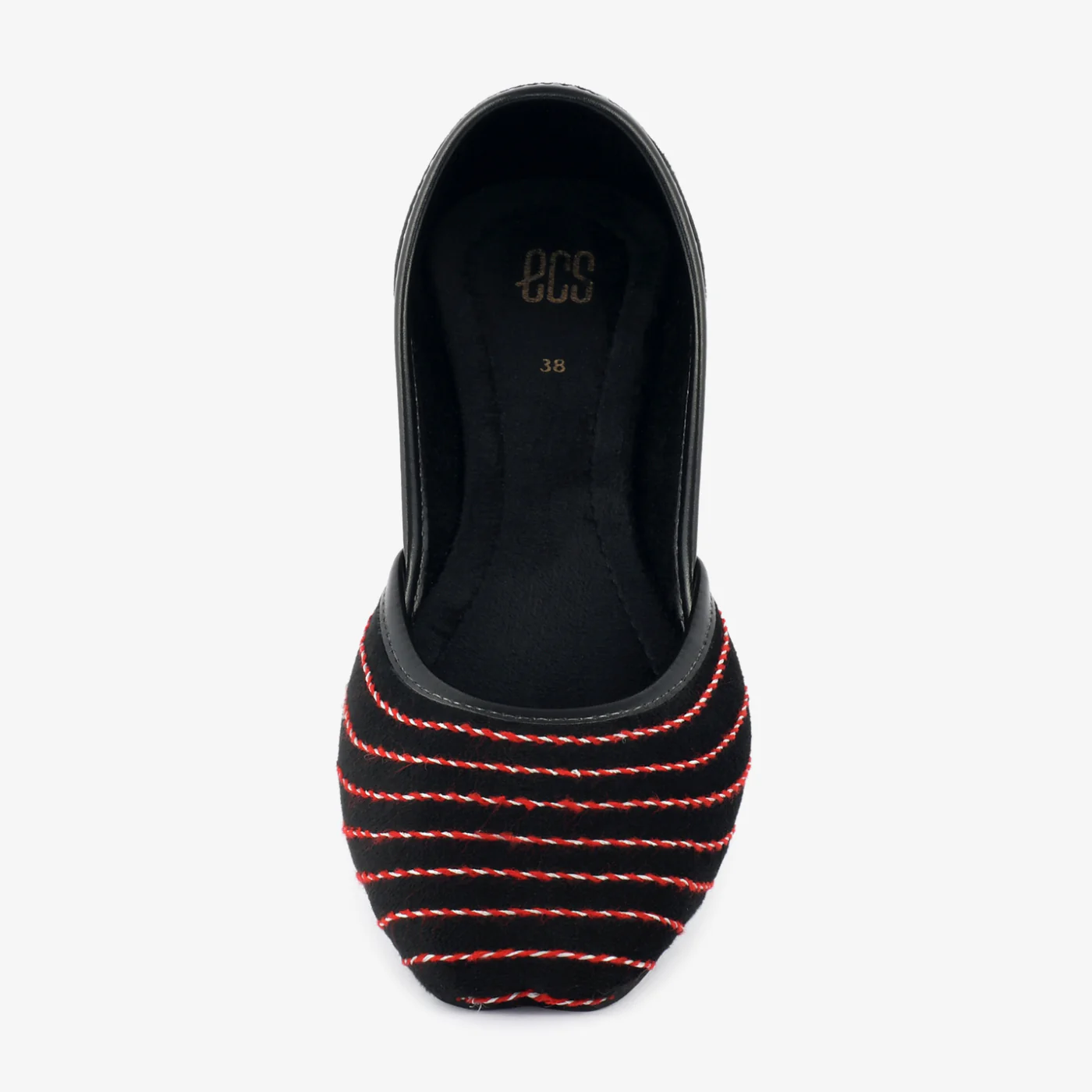 Crimson Stitch Khussas - Image 5