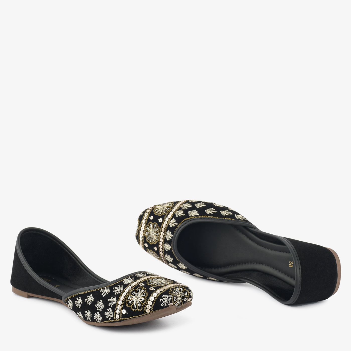 Black Fancy Khussa - Image 2