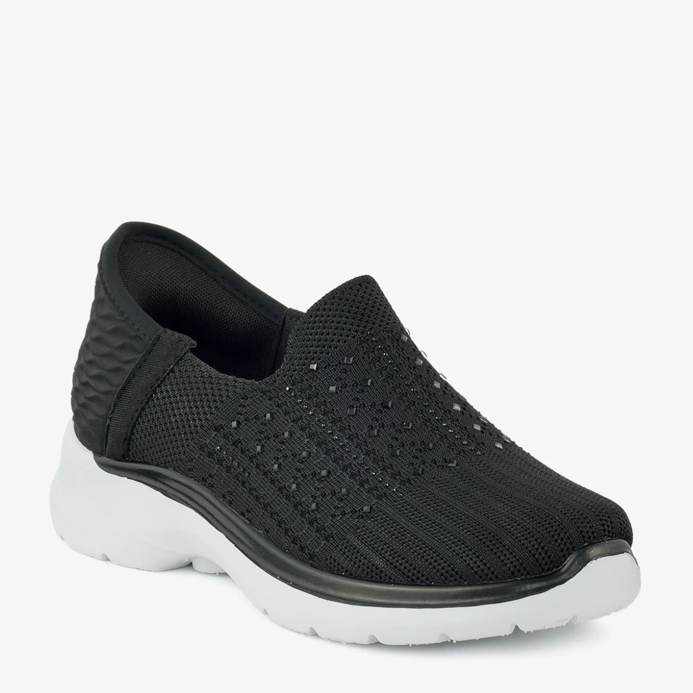 Cosmic Knit Slip-Ons