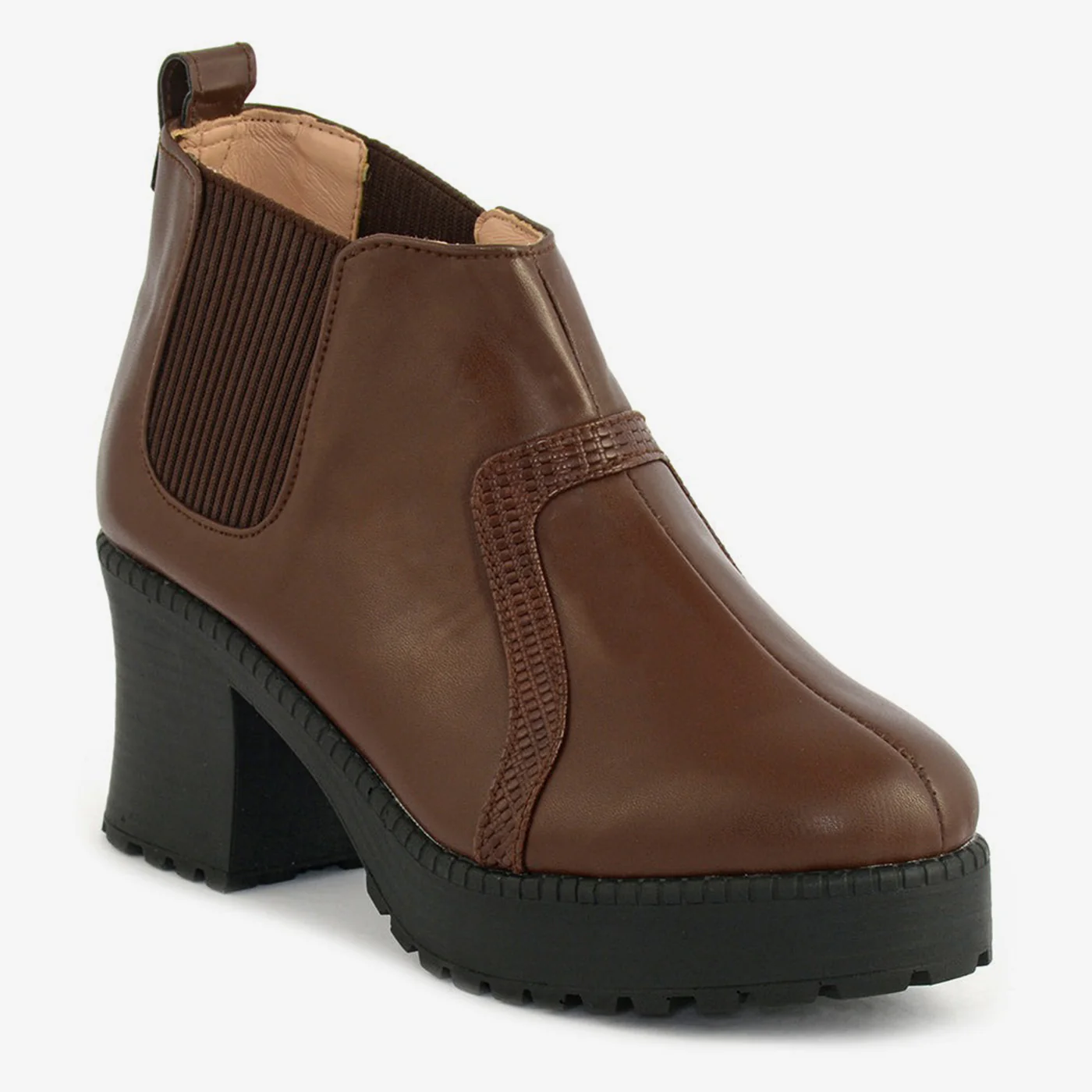 Platform Heel Boots
