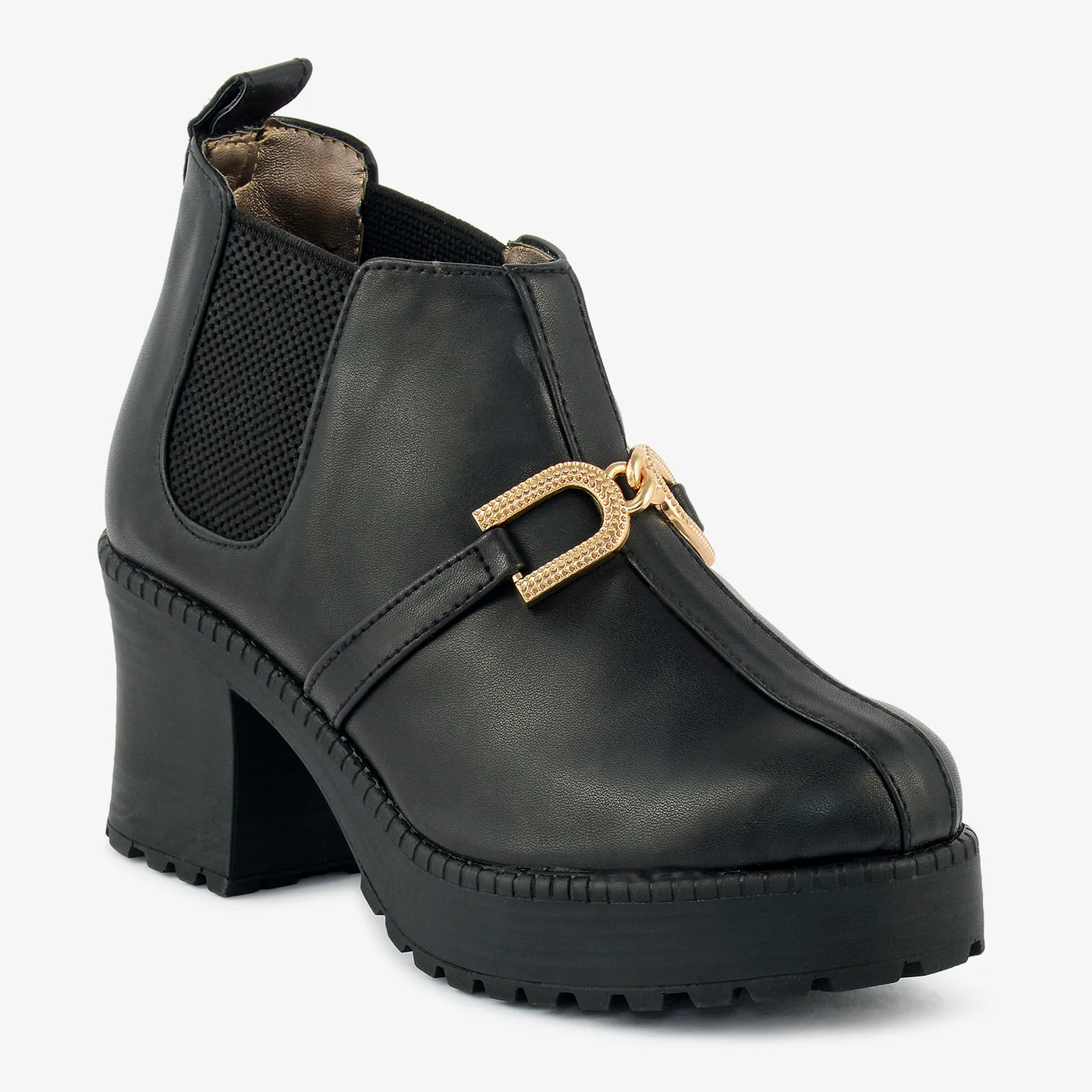 Chunky Chain Booties