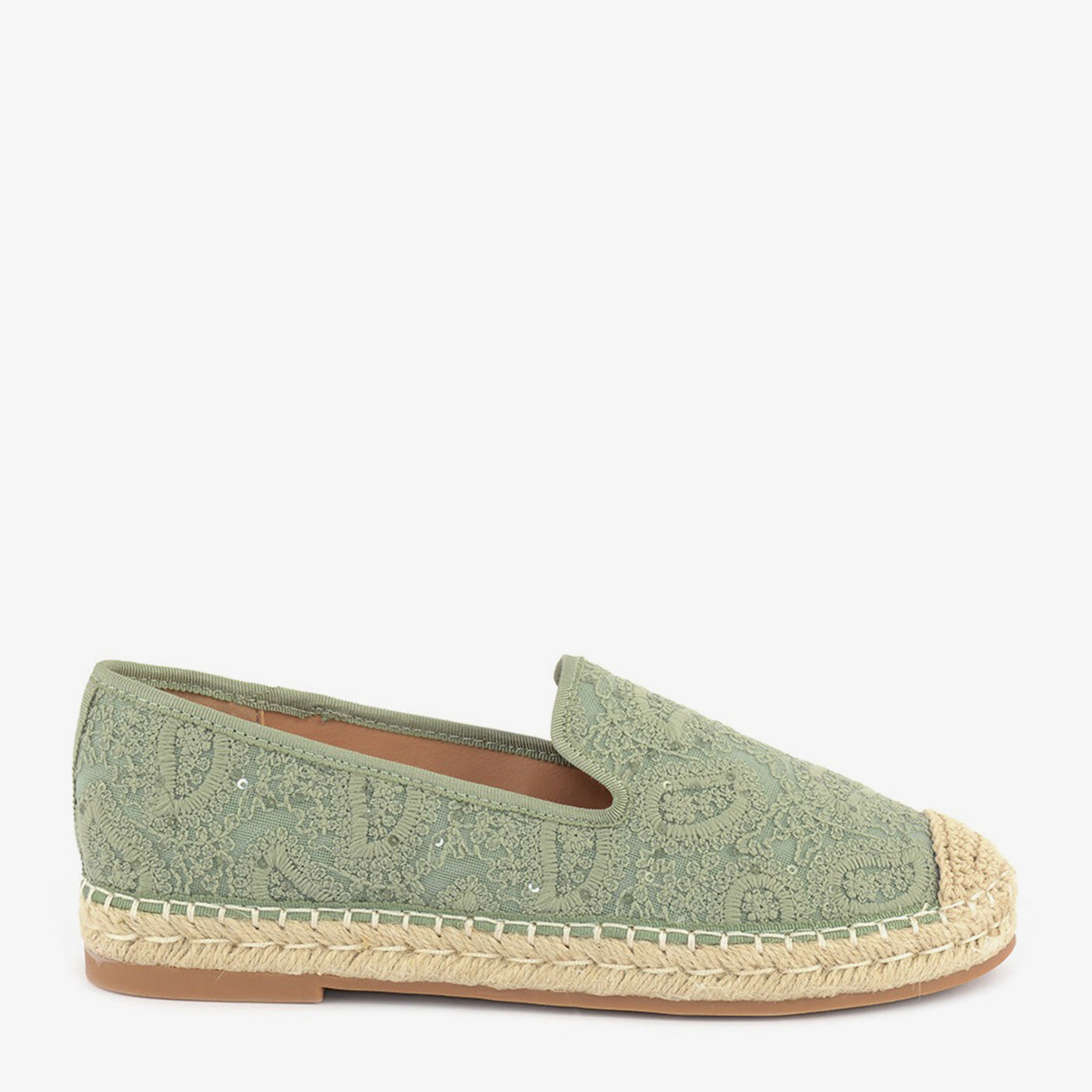 Lace Espadrille Pump - Image 6
