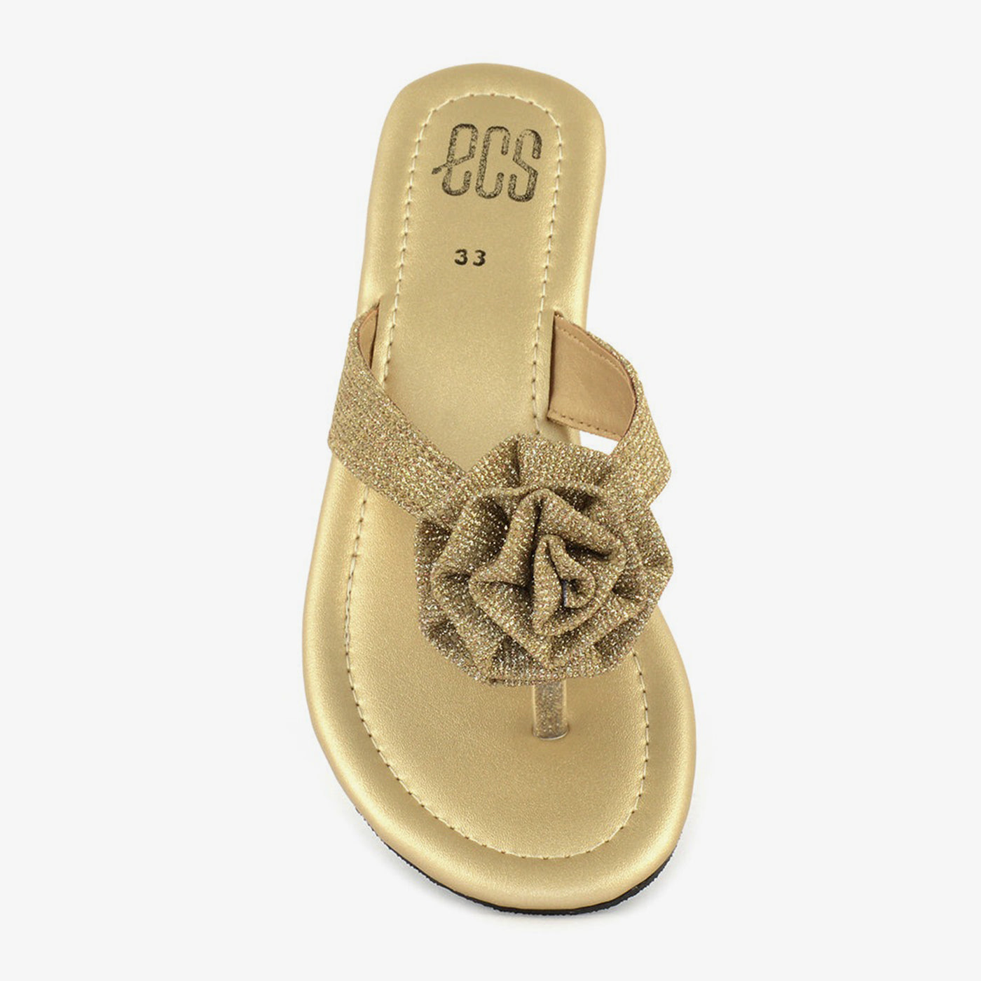 Flower Brooch Chappal - Image 4