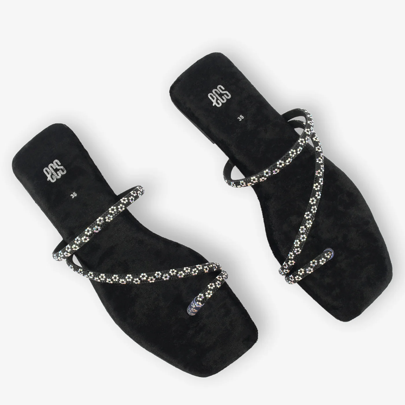 Floral Trim Chappal - Image 2
