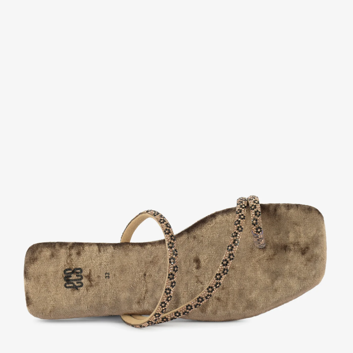 Floral Trim Chappal - Image 9