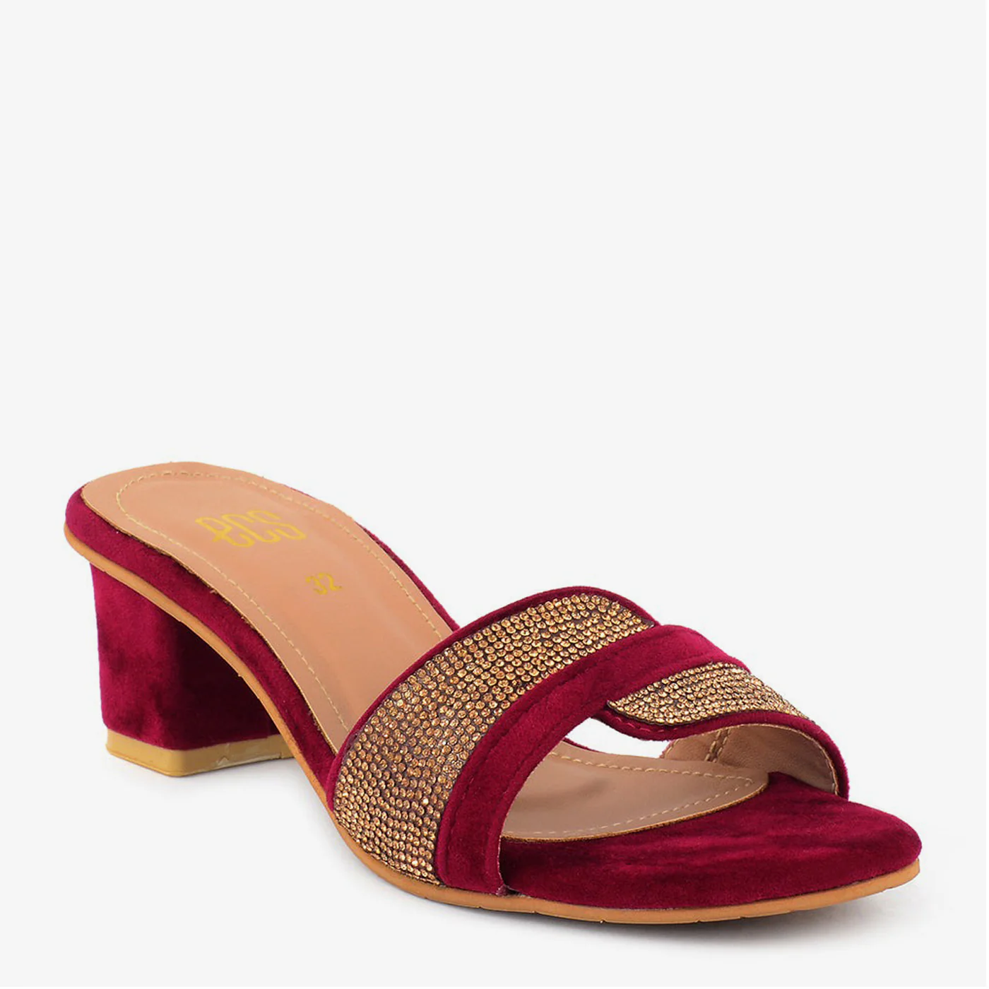 Velvet Gleam Heel