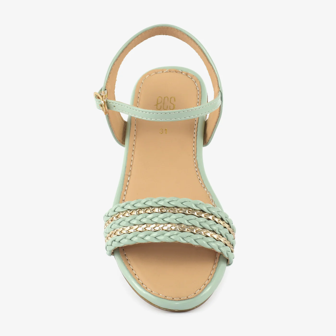 Mint Breeze Braided Sandals - Image 5