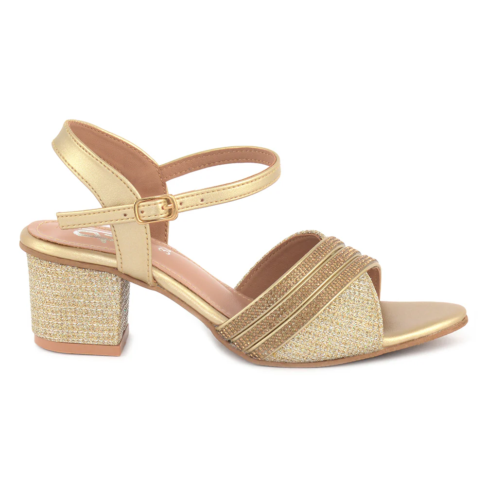 Glam Embellish Buckle Shoes - Image 2
