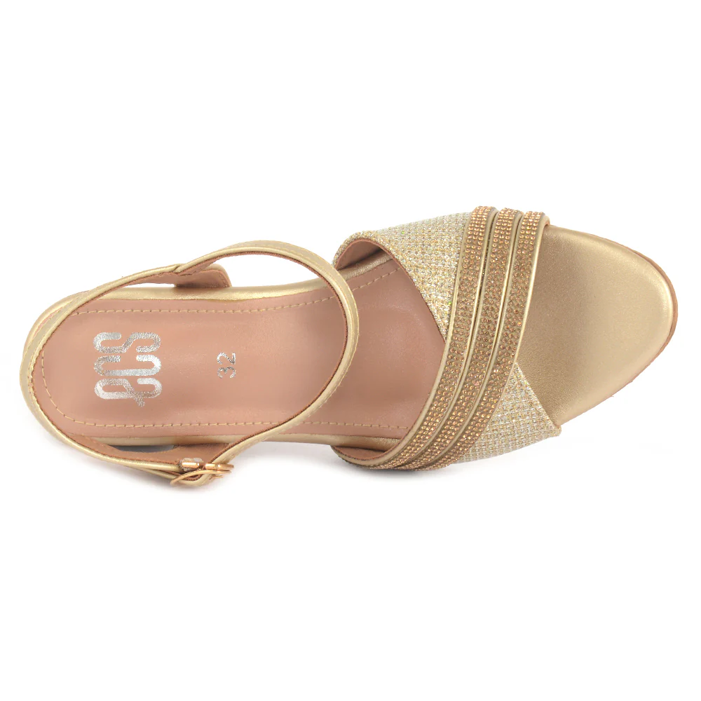 Glam Embellish Buckle Shoes - Image 3