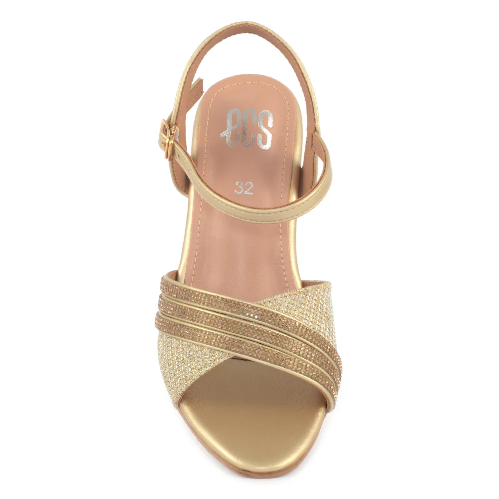 Glam Embellish Buckle Shoes - Image 4