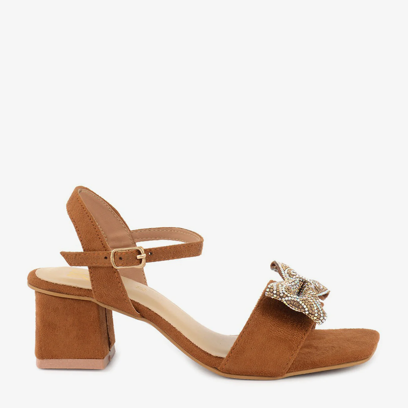 Suede Charm Kids Sandal - Image 2