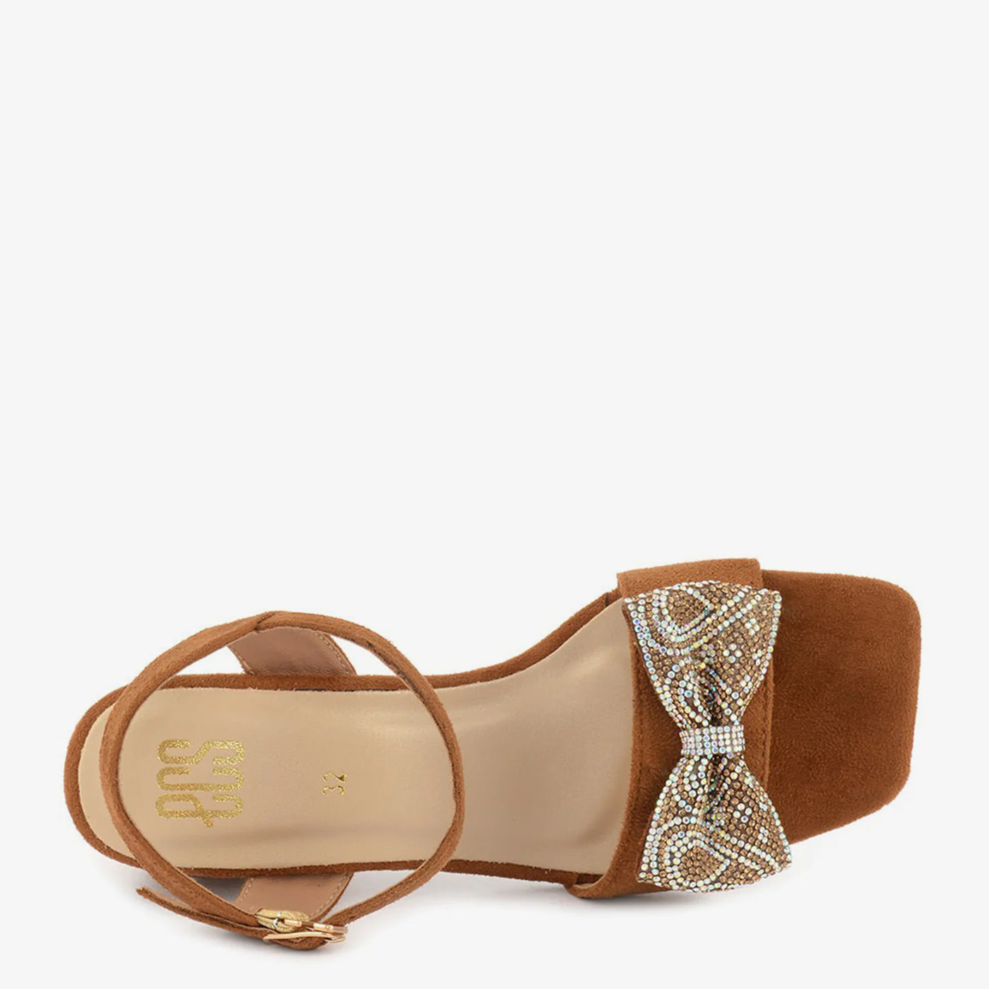 Suede Charm Kids Sandal - Image 3