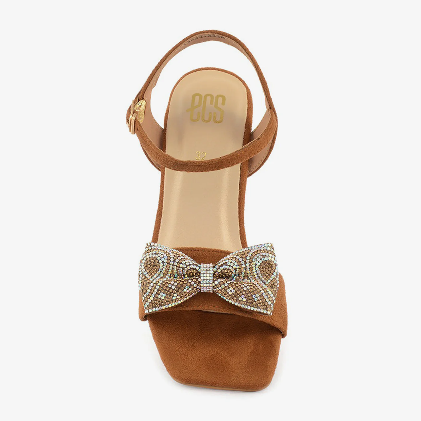 Suede Charm Kids Sandal - Image 4