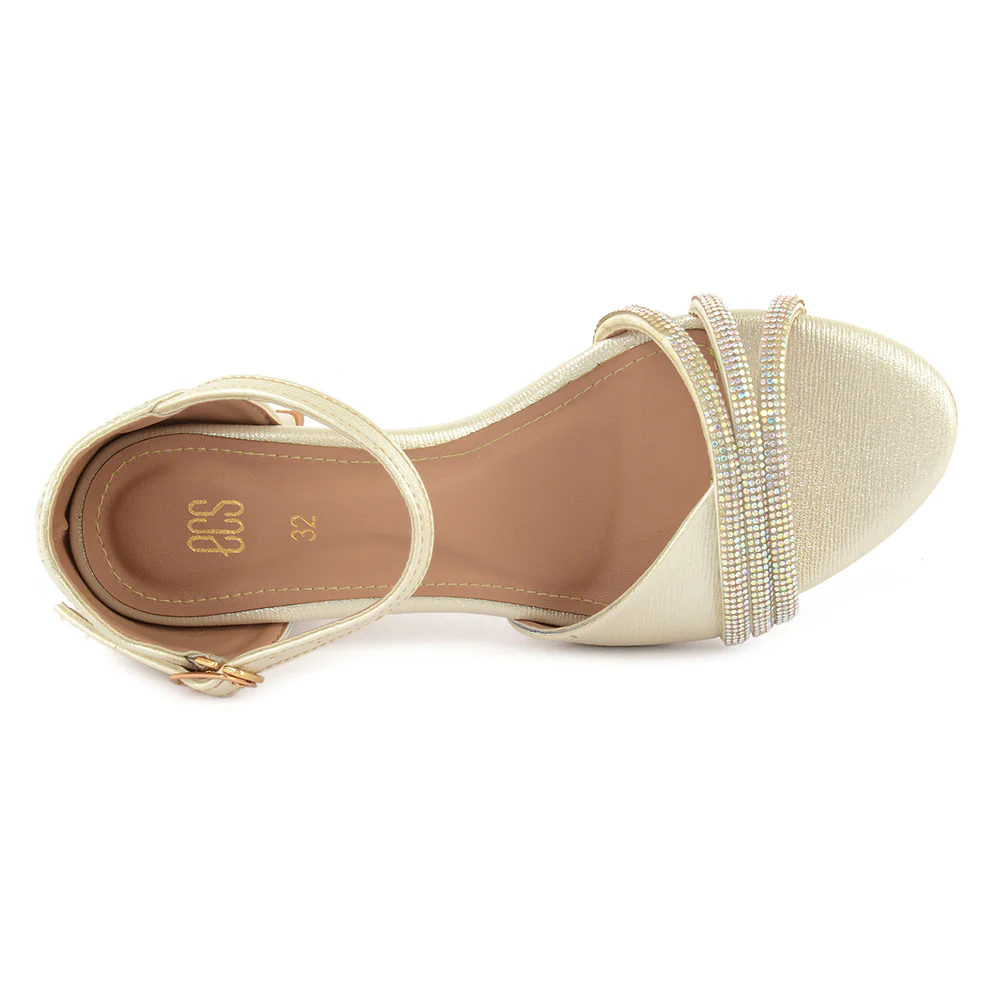 Shine Walk Embellished Heels - Image 3