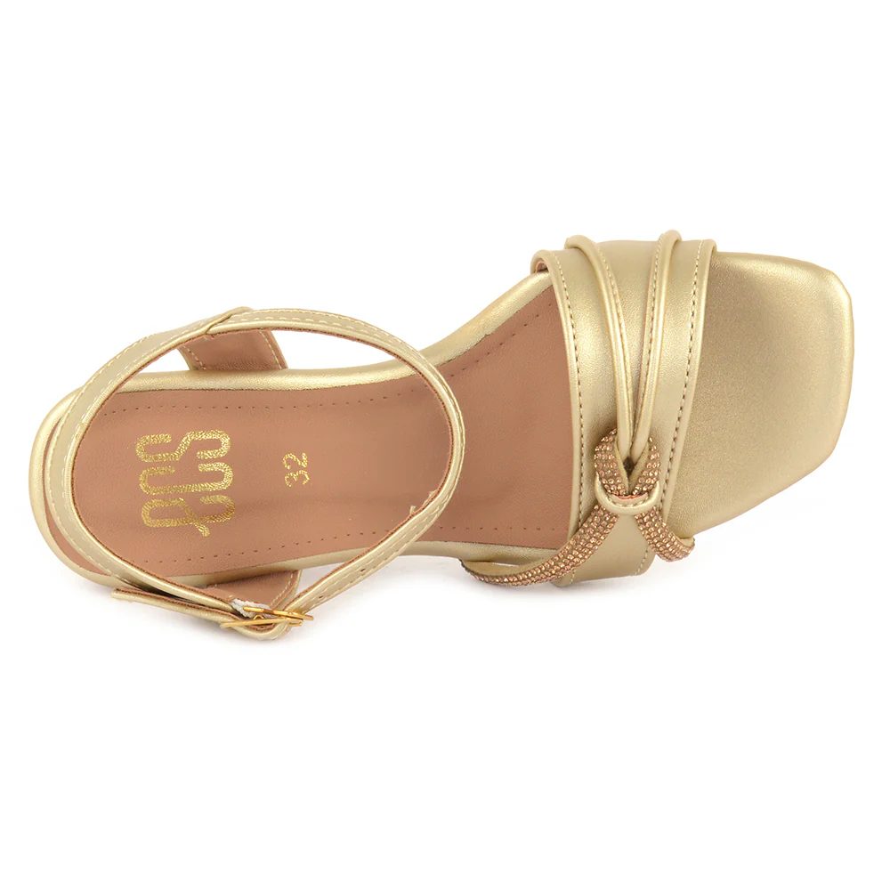 Kids Glossy Sandals - Image 3