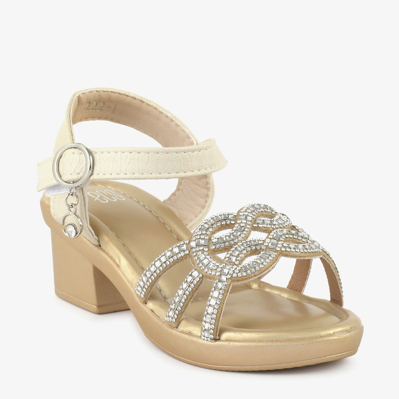 Ivory Sparkle Knot Platforms