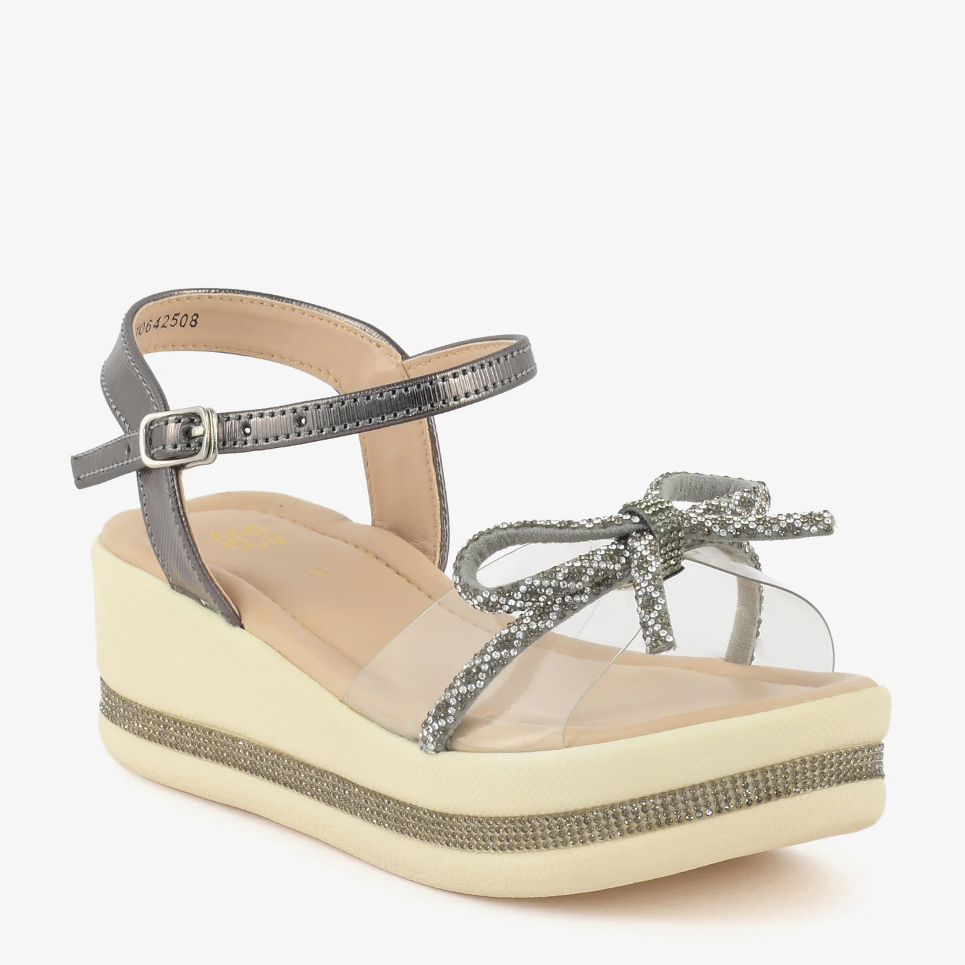 Bow Platform Sandals