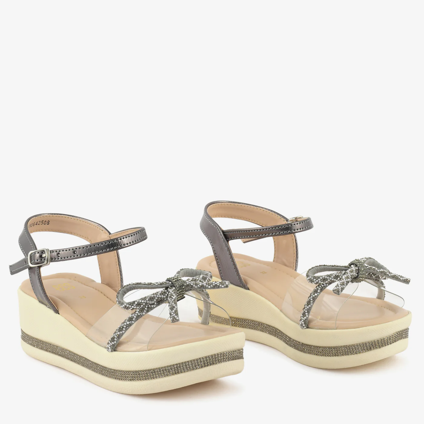 Bow Platform Sandals - Image 2