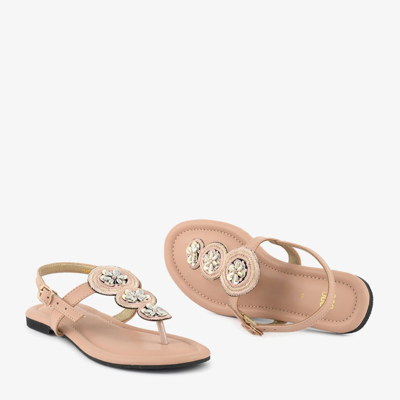 Golden Bloom Thongs - Image 7