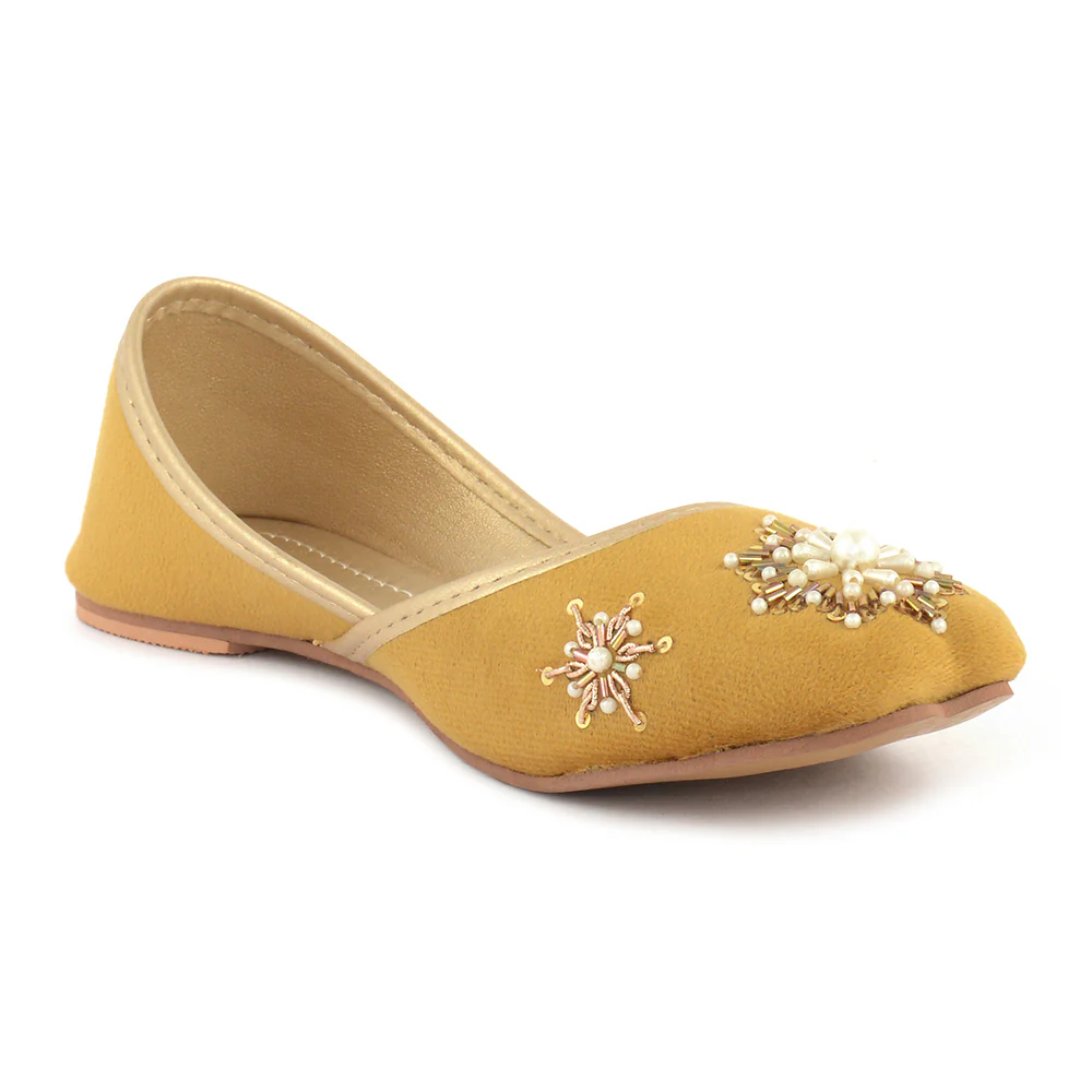 Kids Velvet Khussa