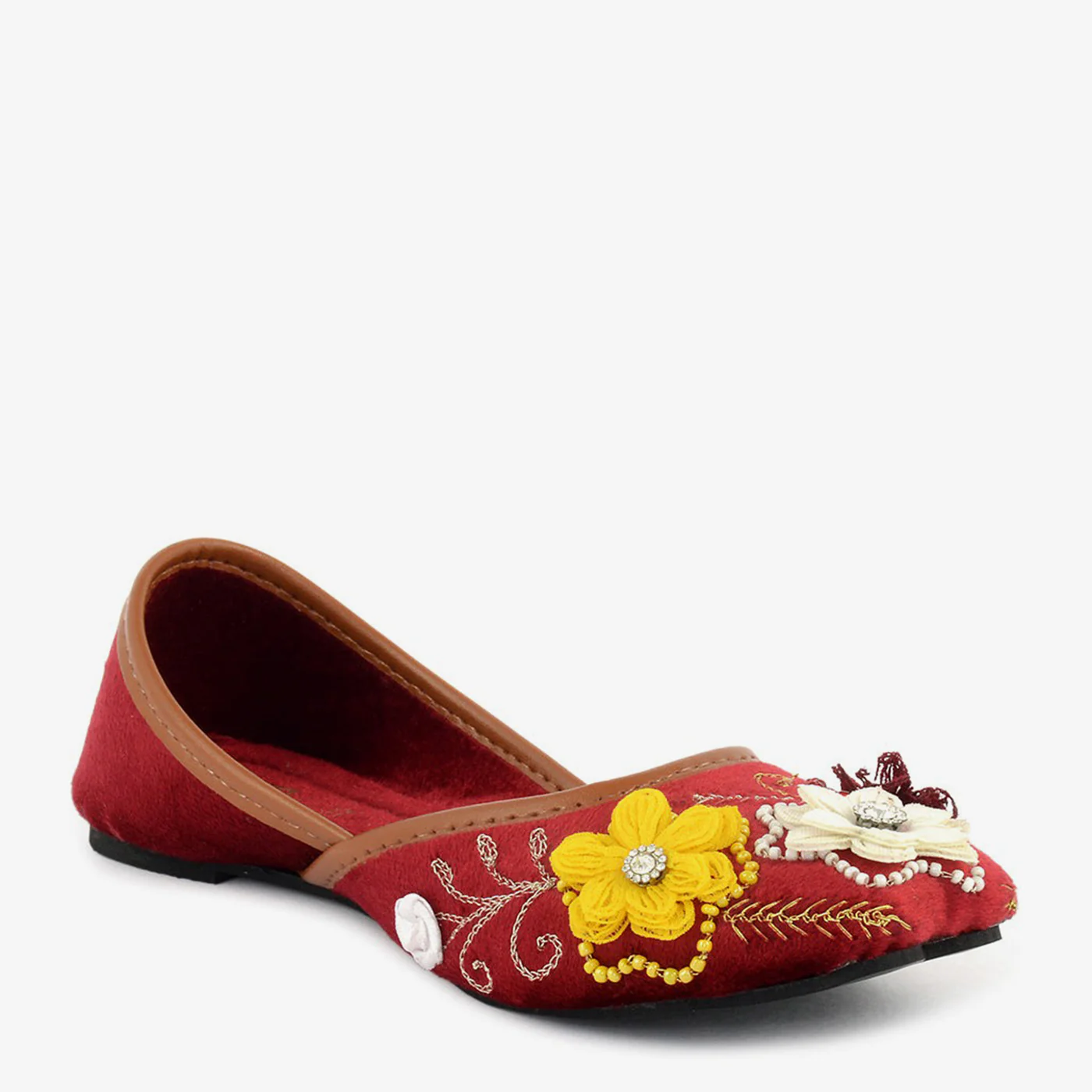 Floral Motif Khussa