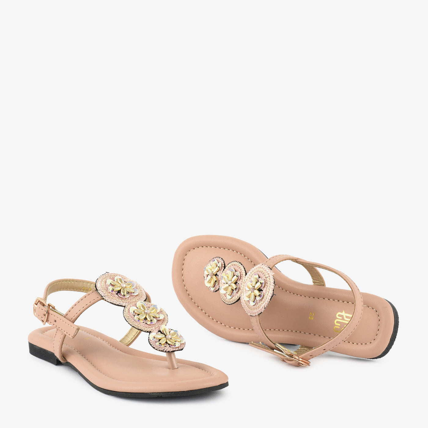 Golden Bloom Thongs - Image 7