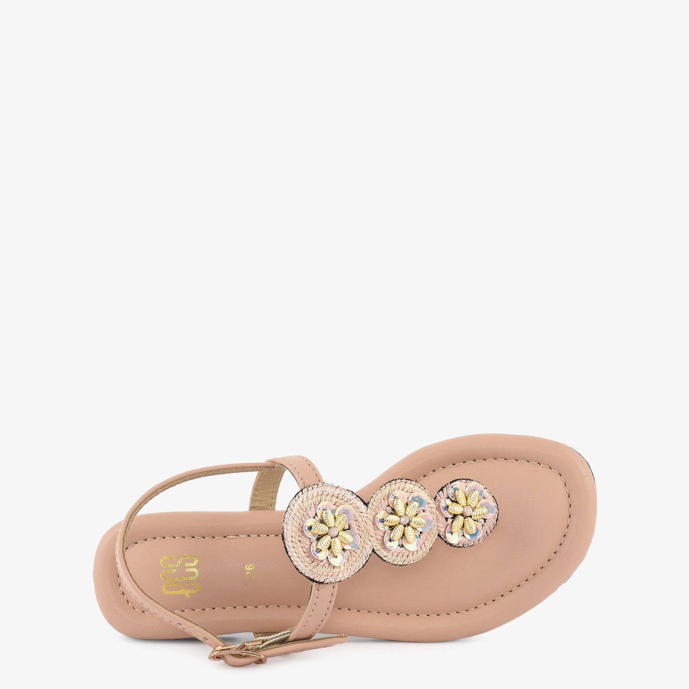 Golden Bloom Thongs - Image 9