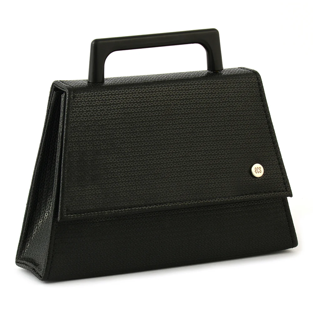 Shiny Sequin textured Clutch - Image 14