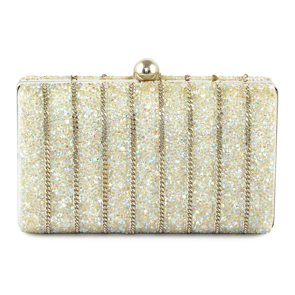 Striped Sparkle Clutch - Image 12