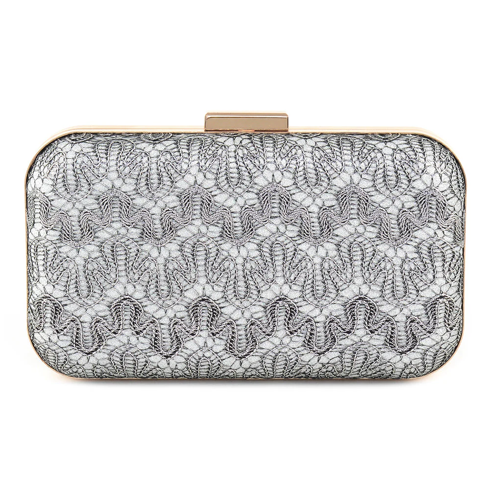 Embroidered Elegance Clutch - Image 10