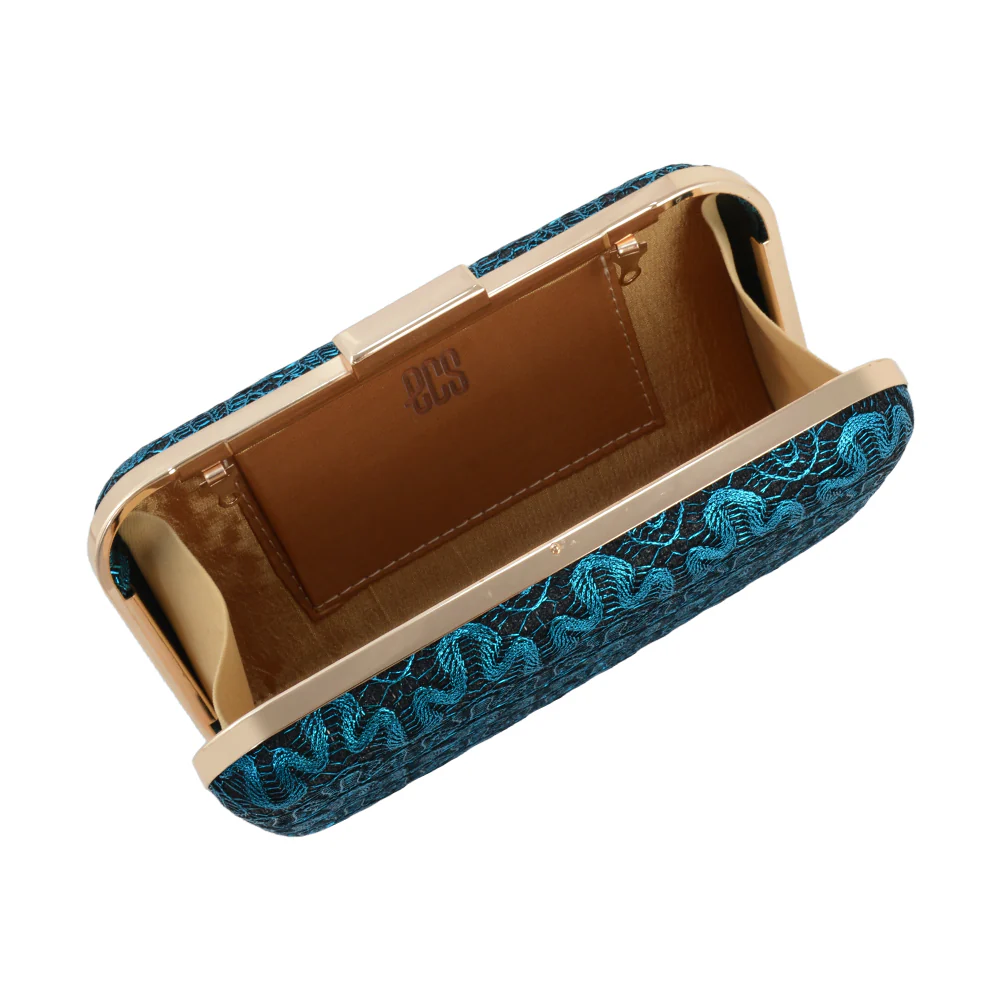 Embroidered Elegance Clutch - Image 4