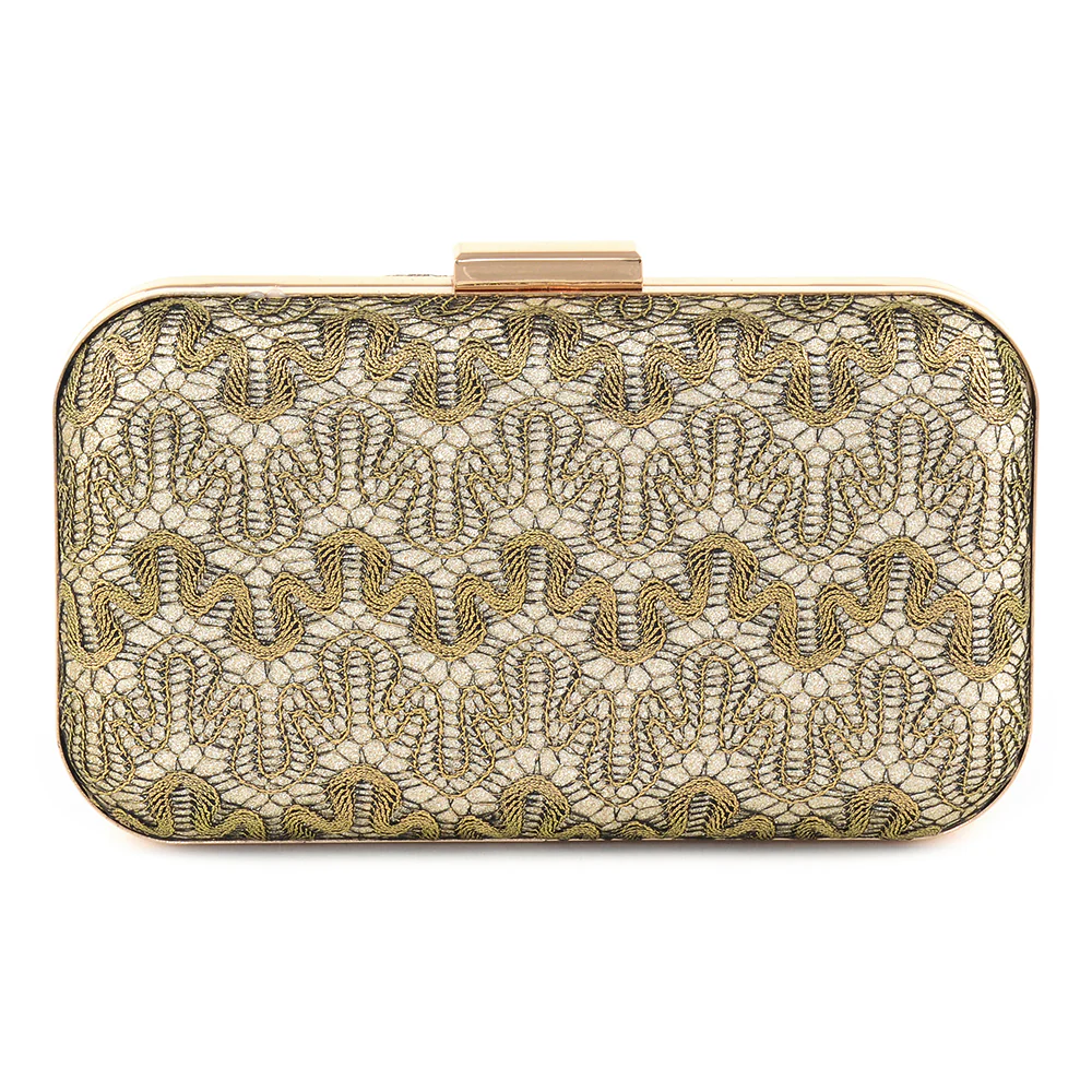 Embroidered Elegance Clutch - Image 5