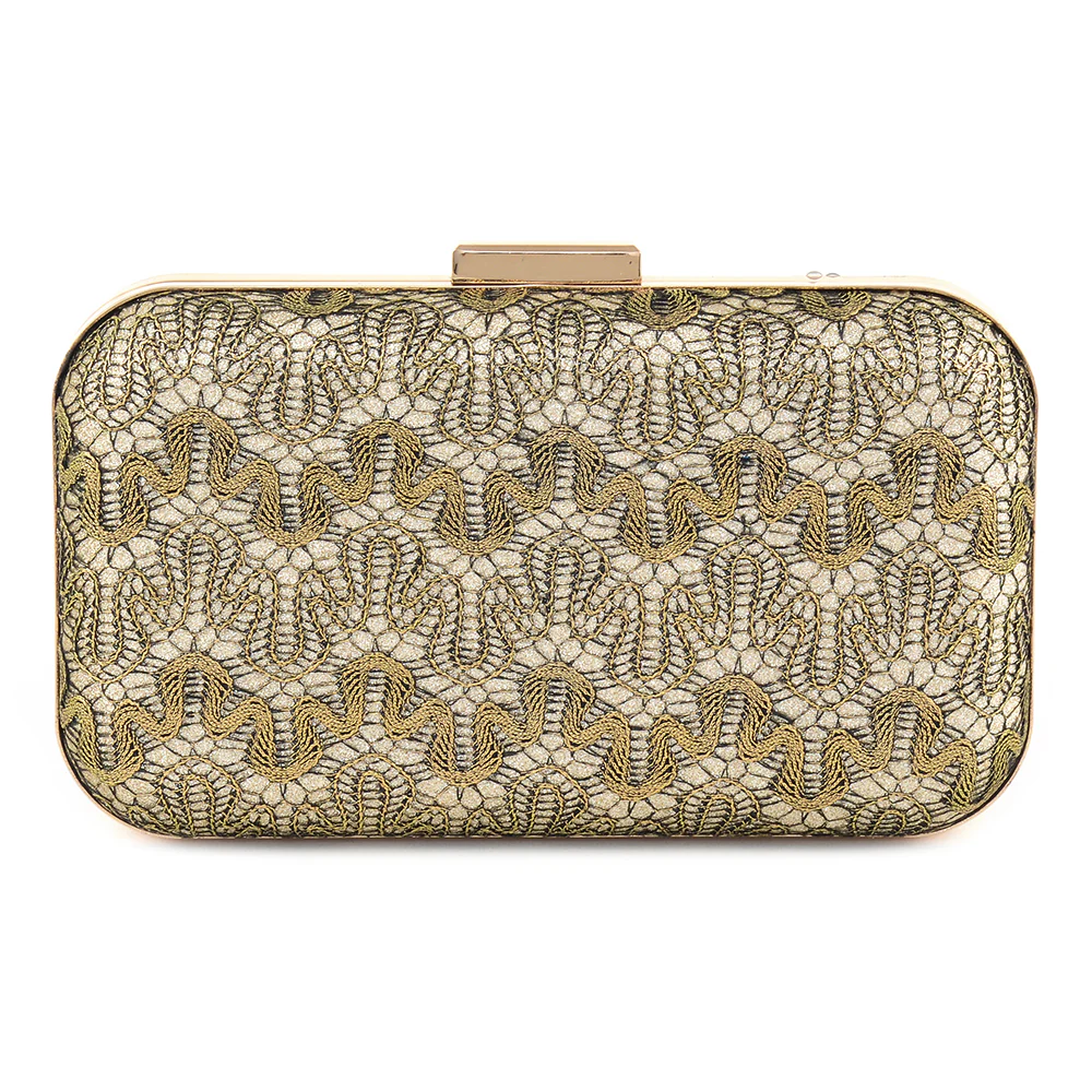 Embroidered Elegance Clutch - Image 6