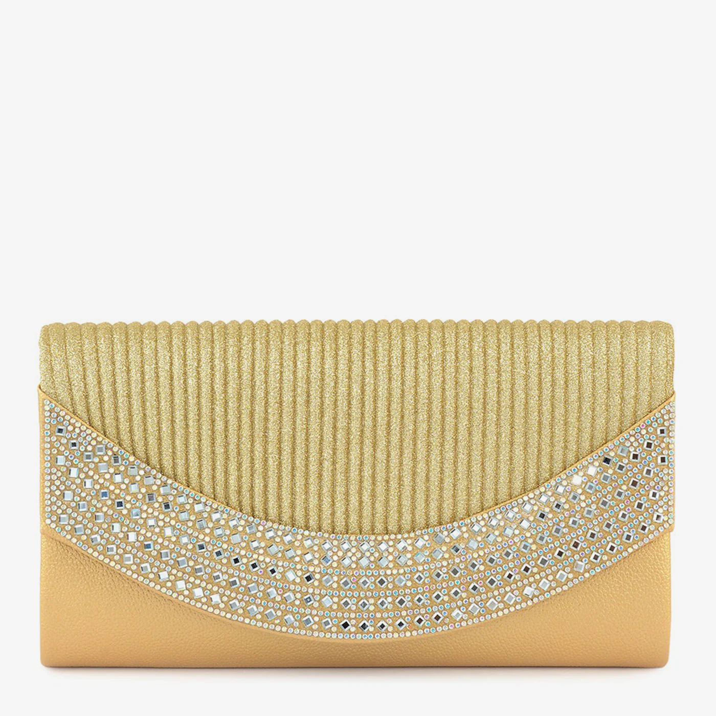 Glimmer Stone Clutch