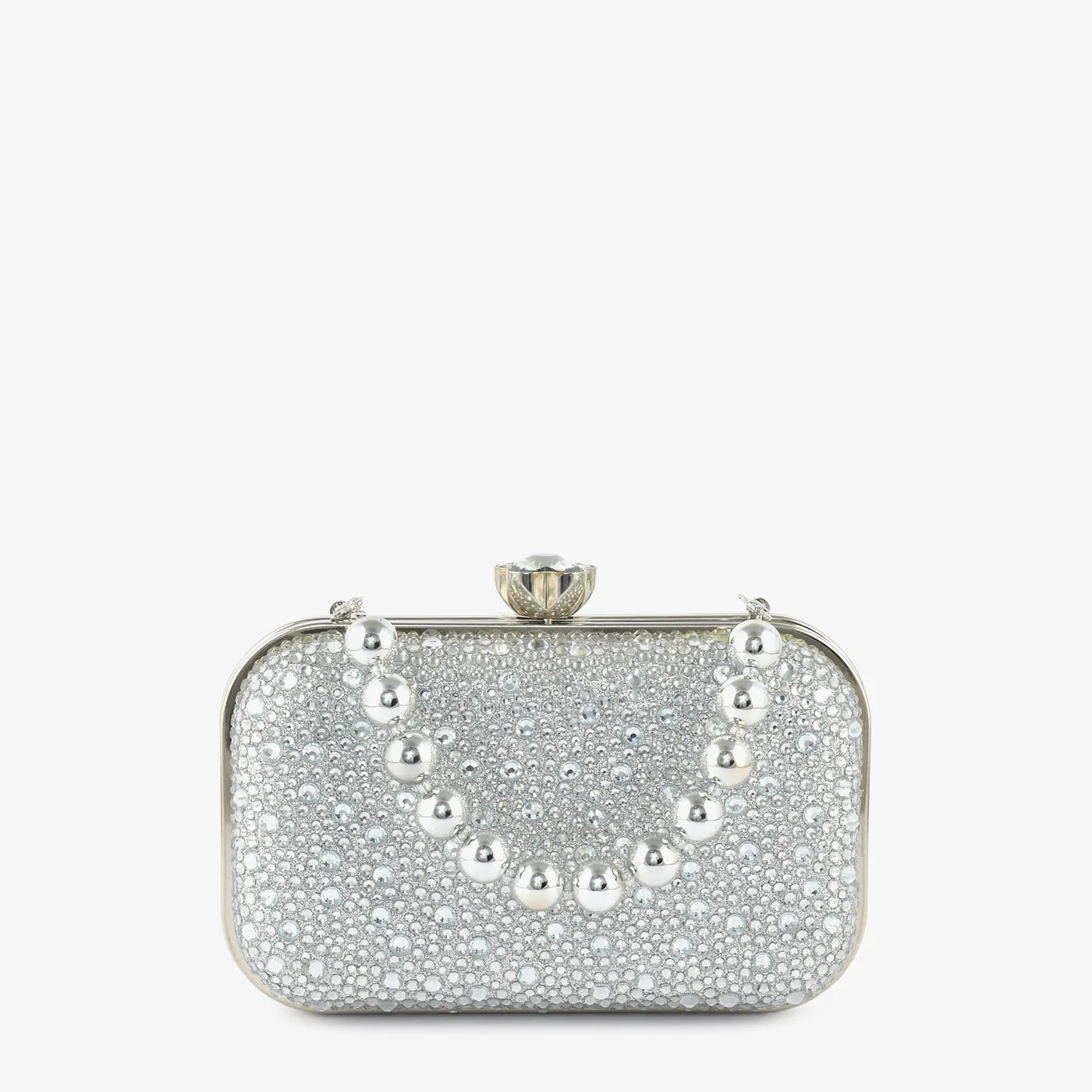 Crystal Embellished Clutch - Image 4
