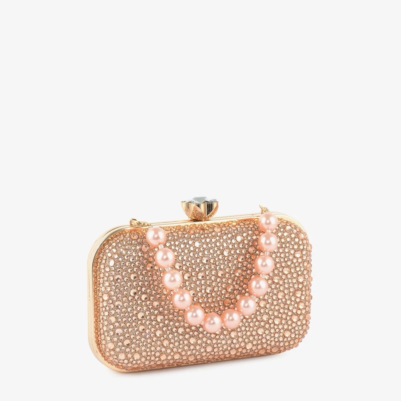 Crystal Embellished Clutch - Image 9