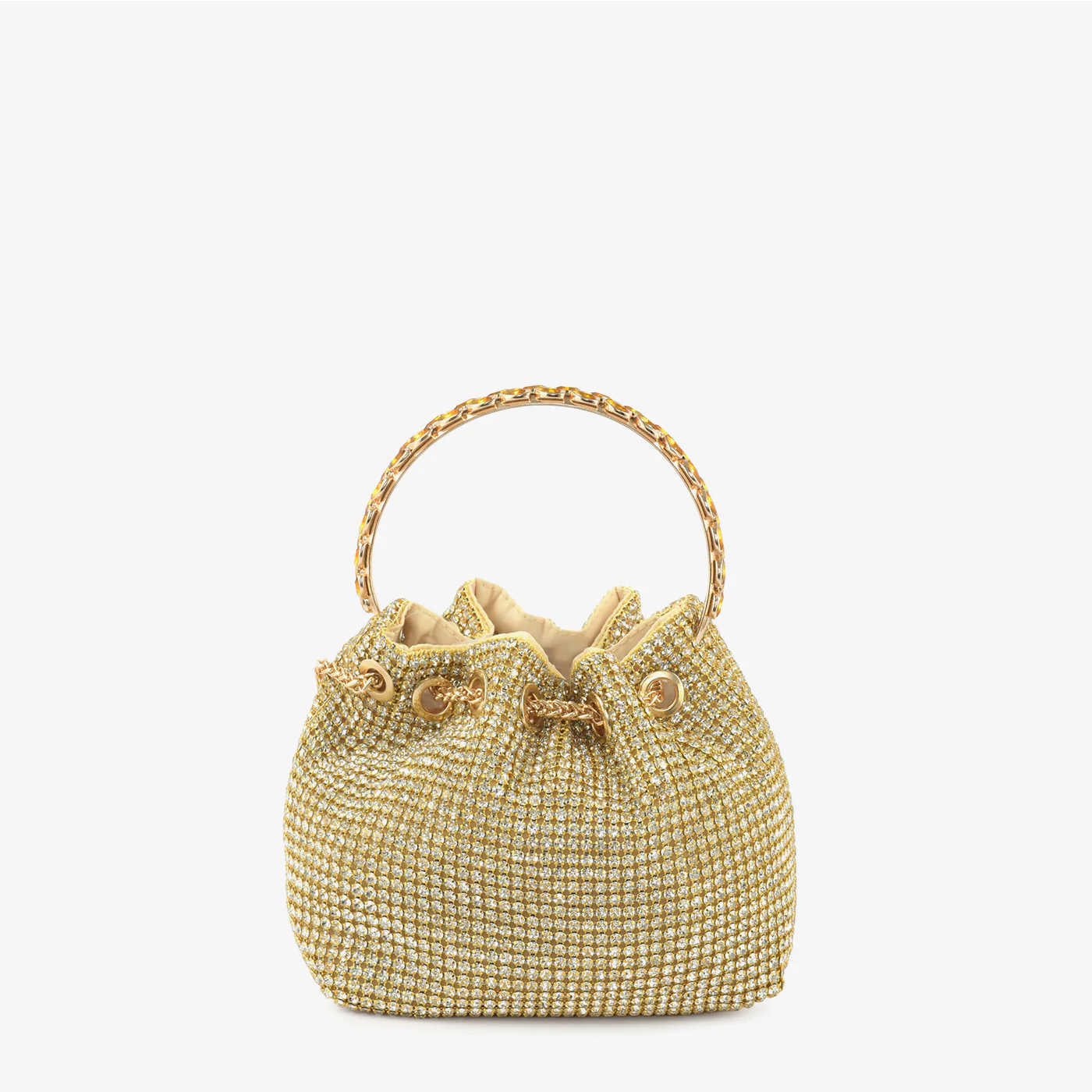 Embellished Drawstring Clutch - Image 2