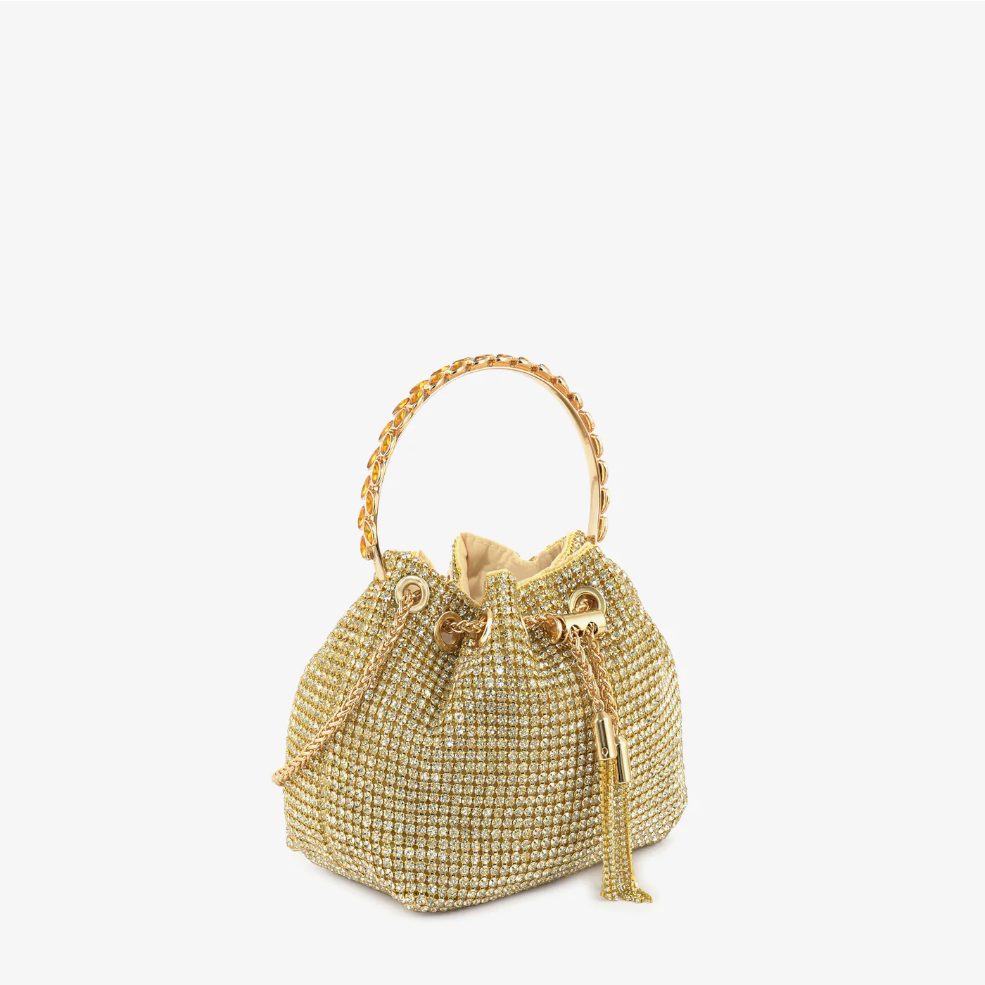 Embellished Drawstring Clutch - Image 3