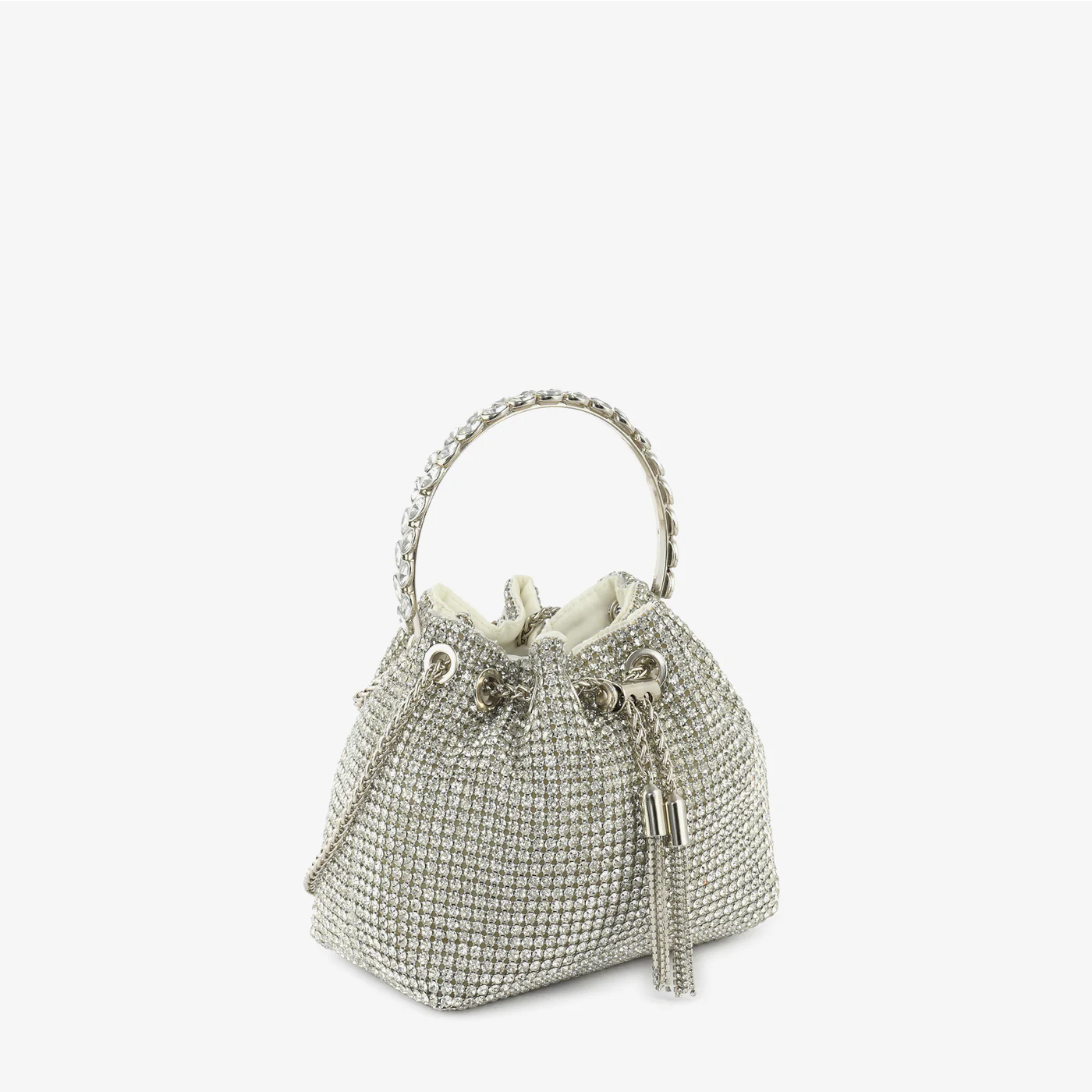 Embellished Drawstring Clutch - Image 6