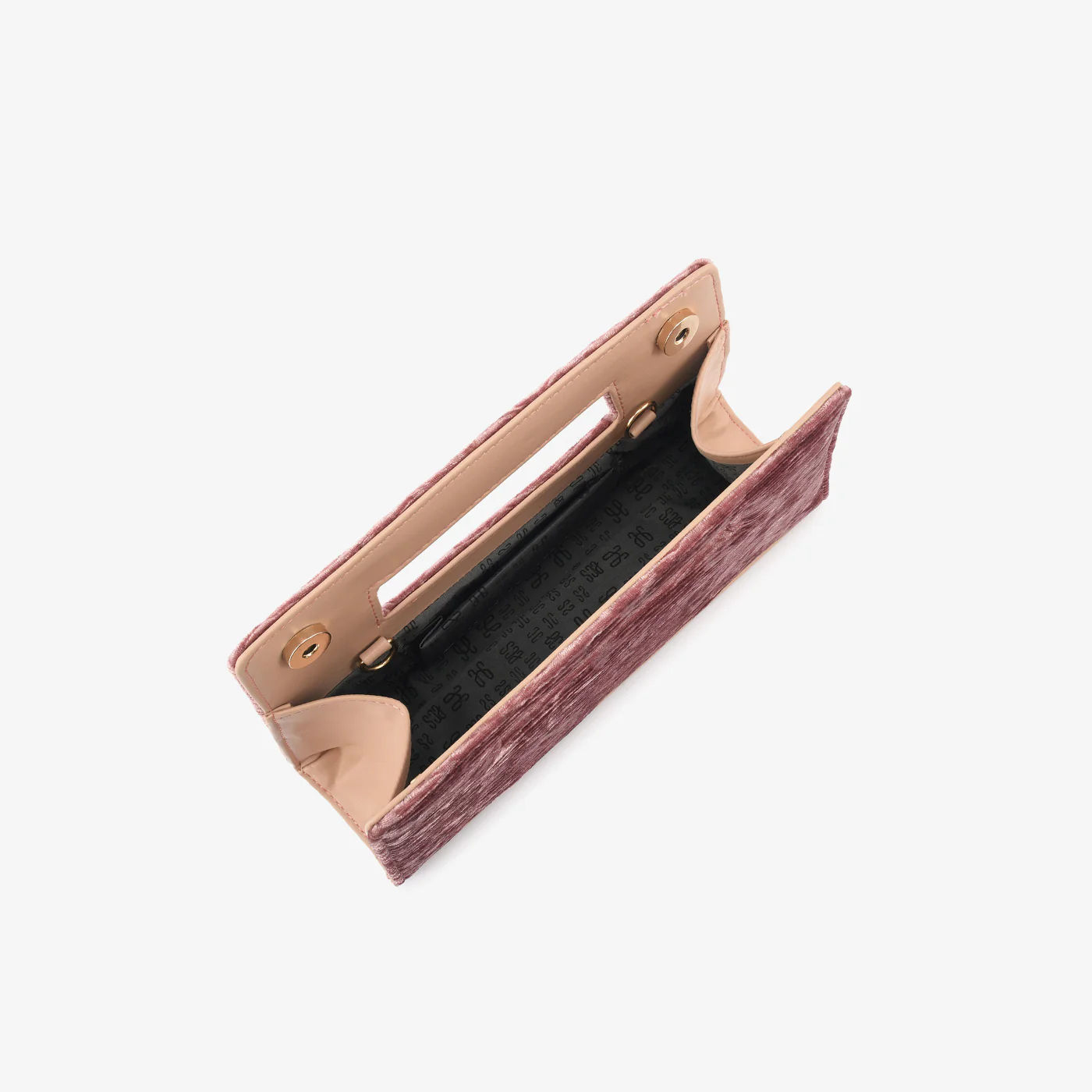 Textured Cutout Clutch - Image 4