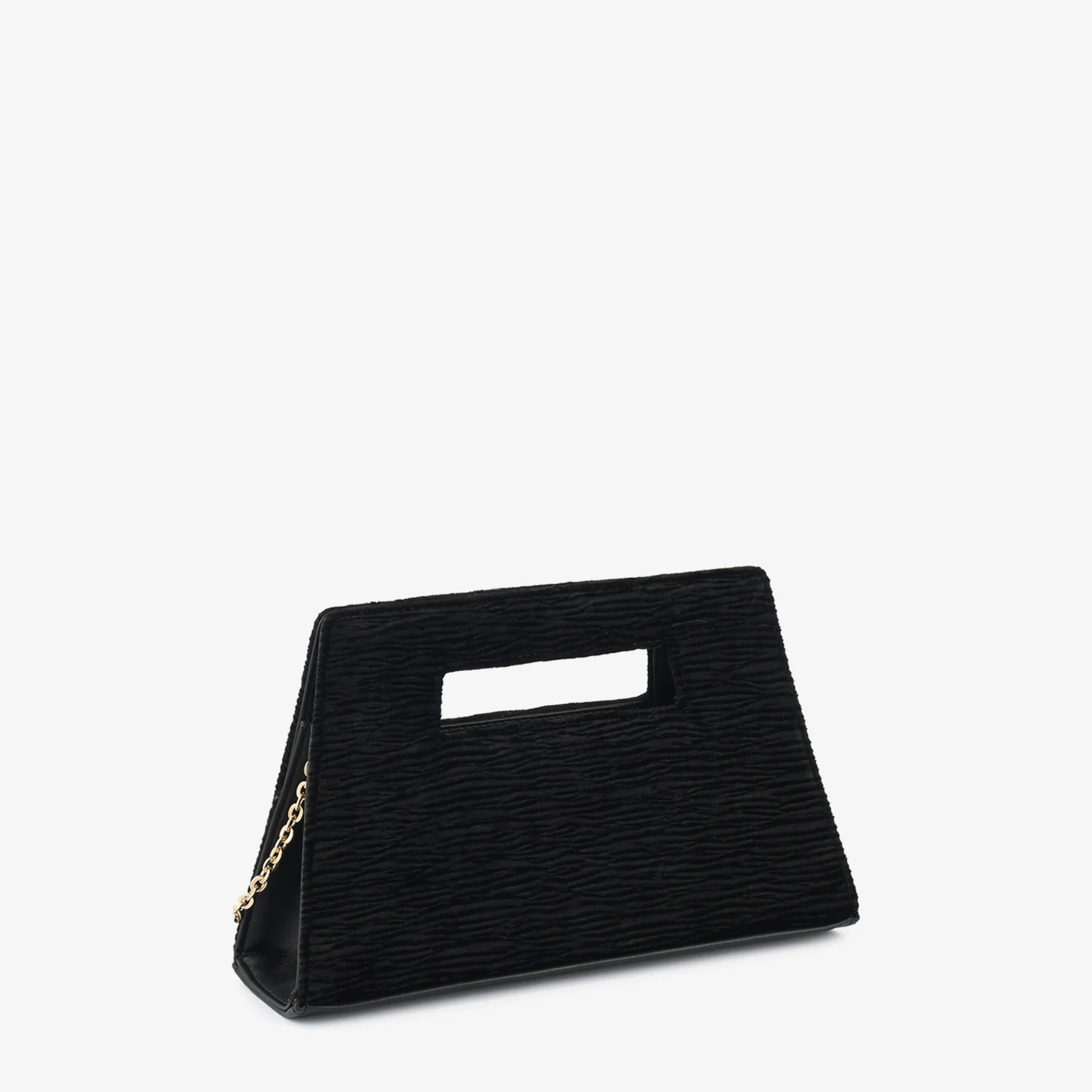Textured Cutout Clutch - Image 7