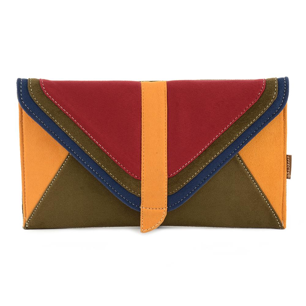 Multi-Colour Flap Clutch